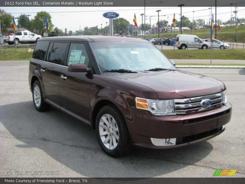 Cinnamon Metallic / Medium Light Stone 2012 Ford Flex SEL