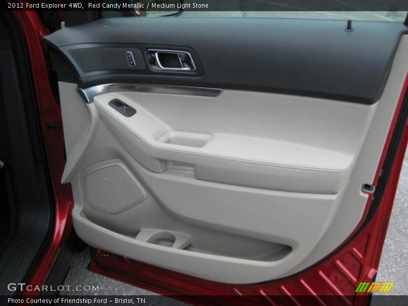 Red Candy Metallic / Medium Light Stone 2012 Ford Explorer 4WD