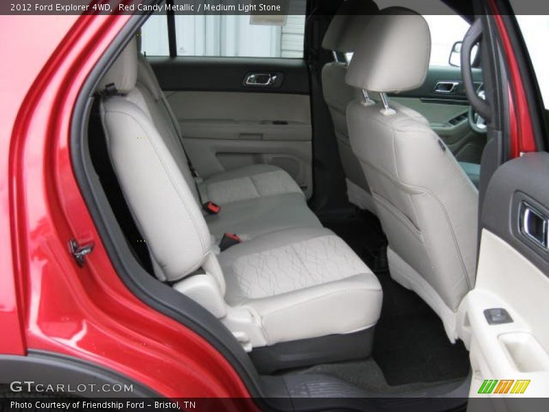  2012 Explorer 4WD Medium Light Stone Interior