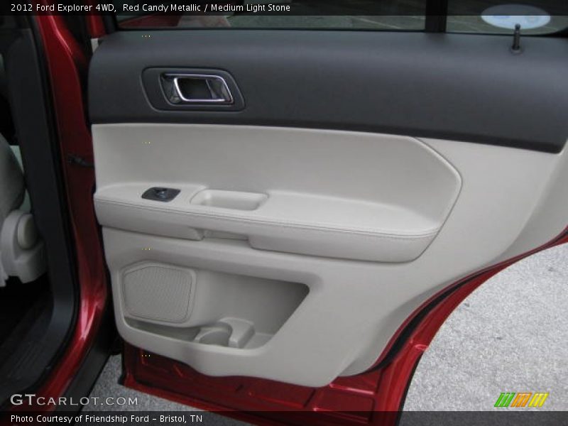 Red Candy Metallic / Medium Light Stone 2012 Ford Explorer 4WD