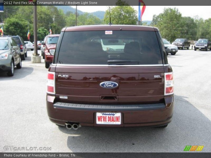 Cinnamon Metallic / Medium Light Stone 2012 Ford Flex SEL