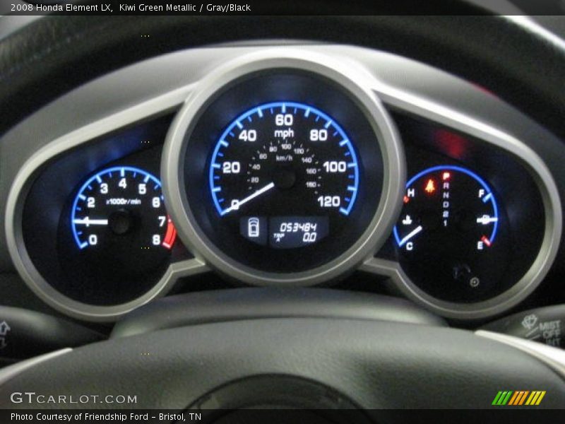  2008 Element LX LX Gauges