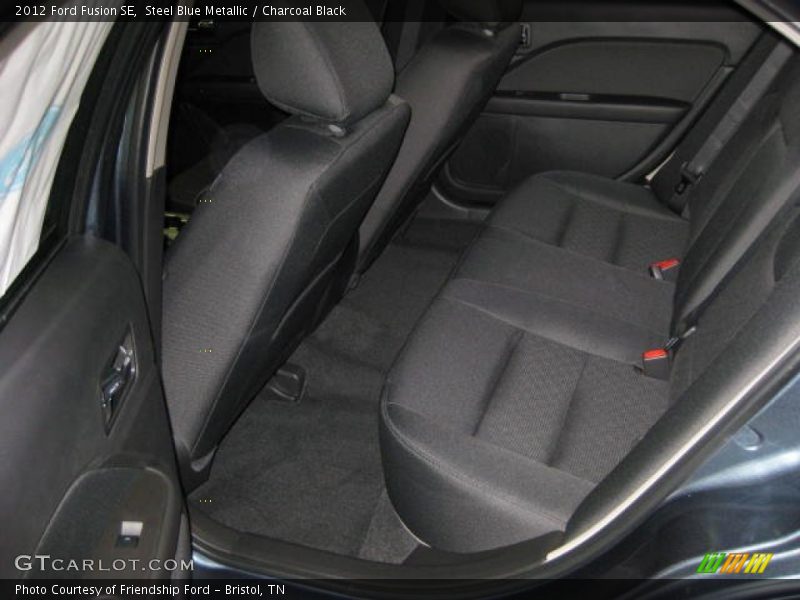 Steel Blue Metallic / Charcoal Black 2012 Ford Fusion SE