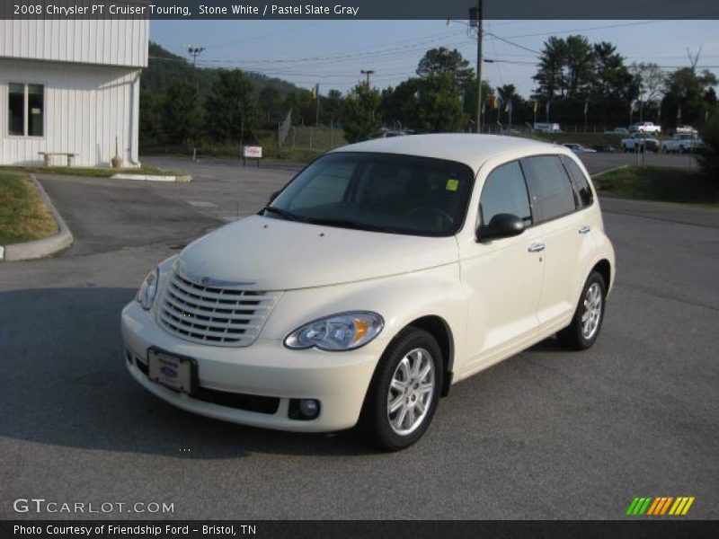Stone White / Pastel Slate Gray 2008 Chrysler PT Cruiser Touring