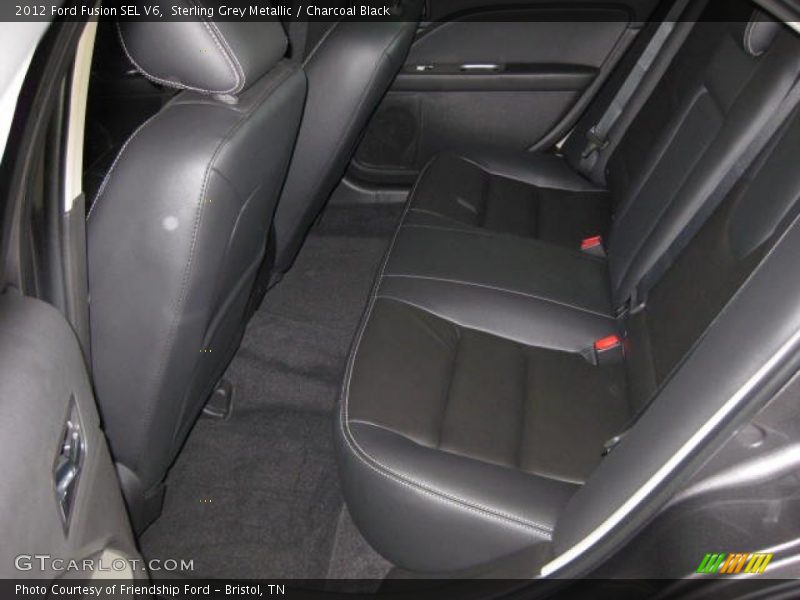  2012 Fusion SEL V6 Charcoal Black Interior