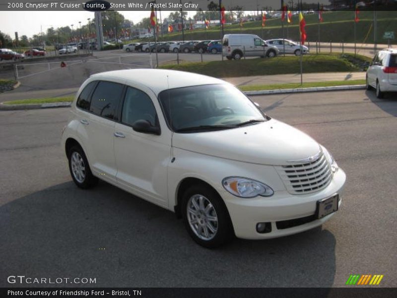 Stone White / Pastel Slate Gray 2008 Chrysler PT Cruiser Touring