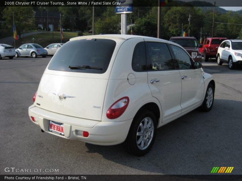 Stone White / Pastel Slate Gray 2008 Chrysler PT Cruiser Touring