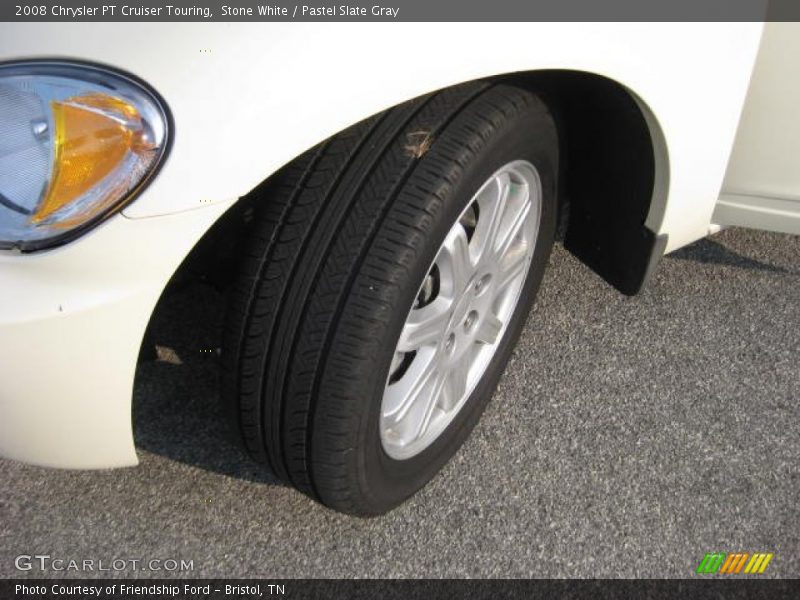 Stone White / Pastel Slate Gray 2008 Chrysler PT Cruiser Touring