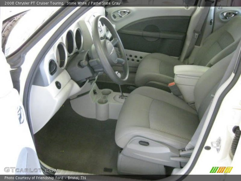 Stone White / Pastel Slate Gray 2008 Chrysler PT Cruiser Touring