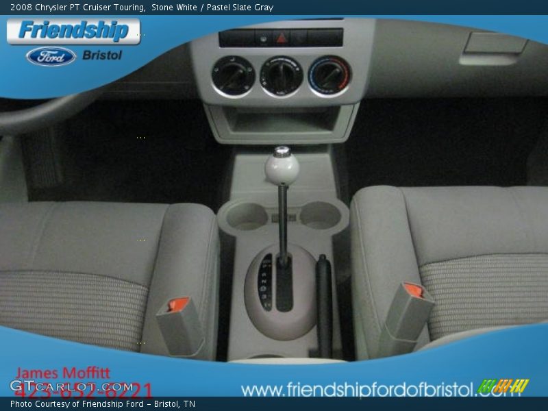 Stone White / Pastel Slate Gray 2008 Chrysler PT Cruiser Touring