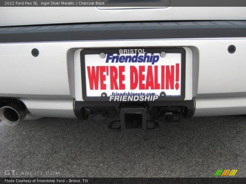 Ingot Silver Metallic / Charcoal Black 2012 Ford Flex SE