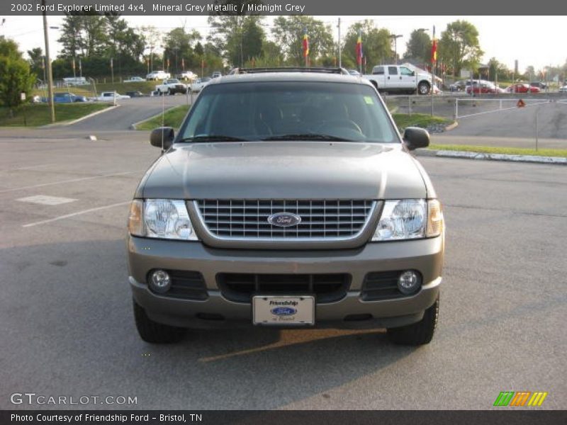 Mineral Grey Metallic / Midnight Grey 2002 Ford Explorer Limited 4x4