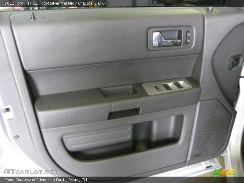 Ingot Silver Metallic / Charcoal Black 2012 Ford Flex SE