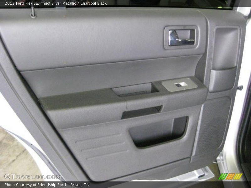 Ingot Silver Metallic / Charcoal Black 2012 Ford Flex SE