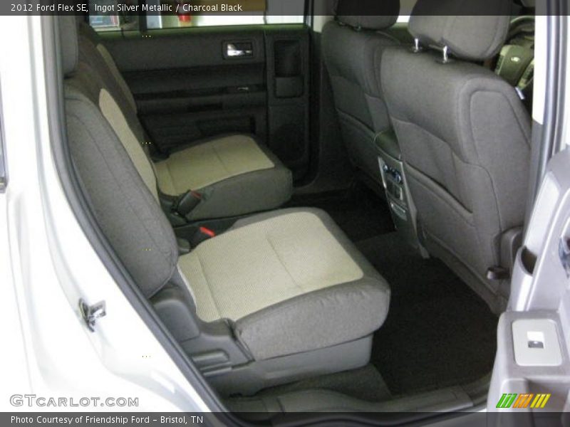 Ingot Silver Metallic / Charcoal Black 2012 Ford Flex SE