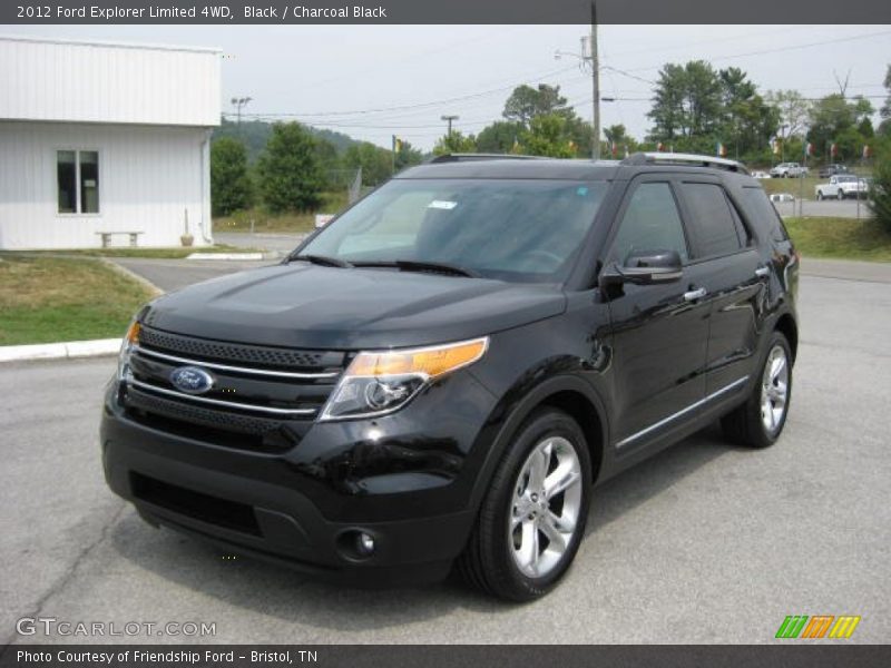 Front 3/4 View of 2012 Explorer Limited 4WD