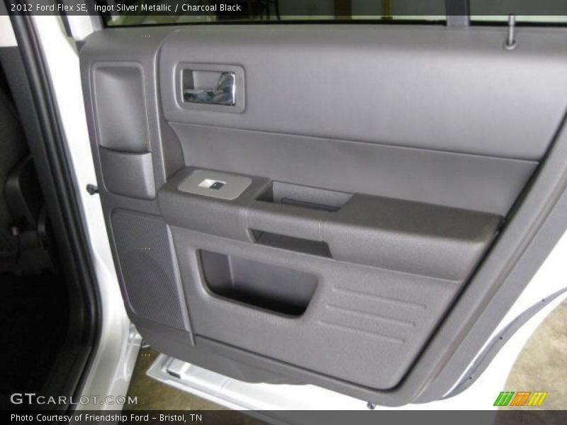 Ingot Silver Metallic / Charcoal Black 2012 Ford Flex SE