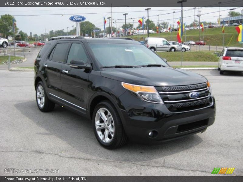 Front 3/4 View of 2012 Explorer Limited 4WD