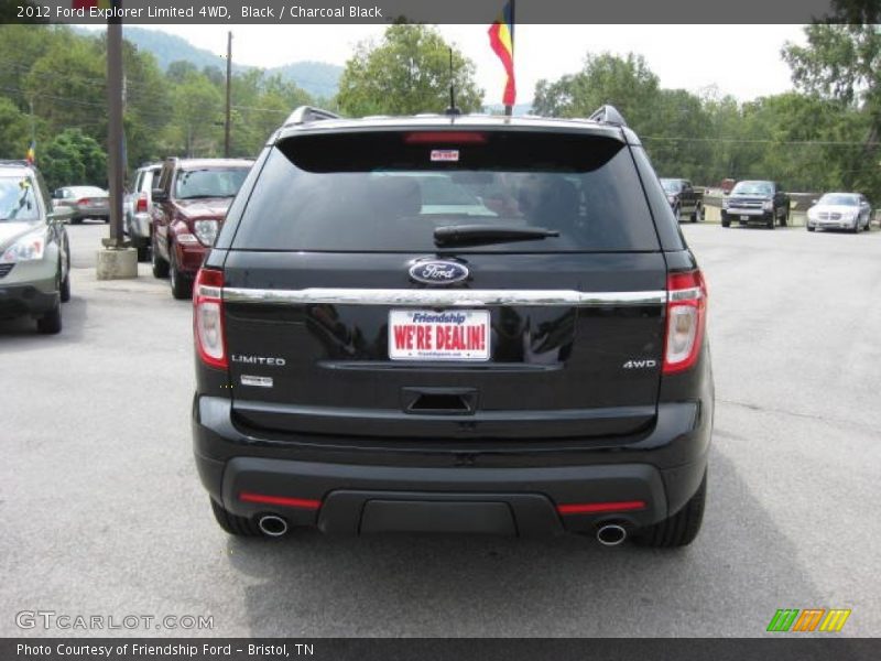 Black / Charcoal Black 2012 Ford Explorer Limited 4WD