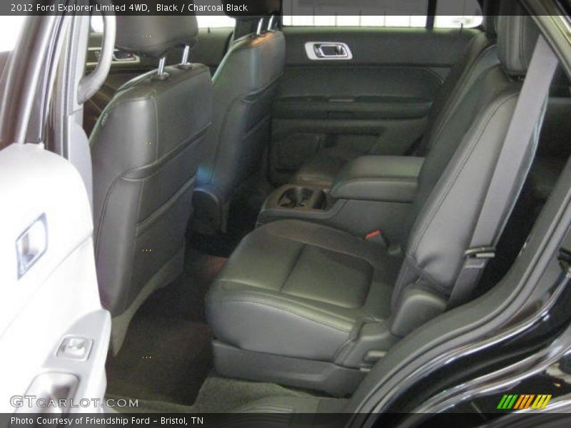  2012 Explorer Limited 4WD Charcoal Black Interior