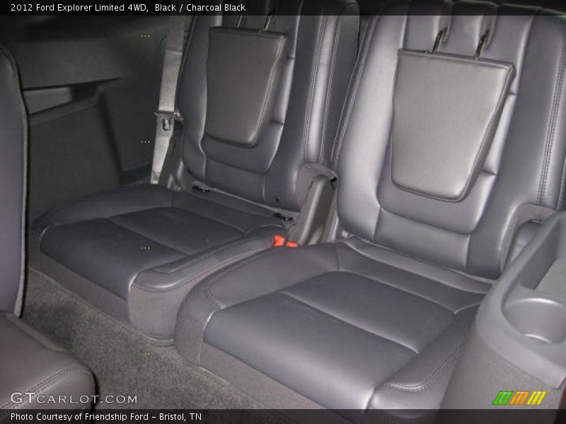  2012 Explorer Limited 4WD Charcoal Black Interior