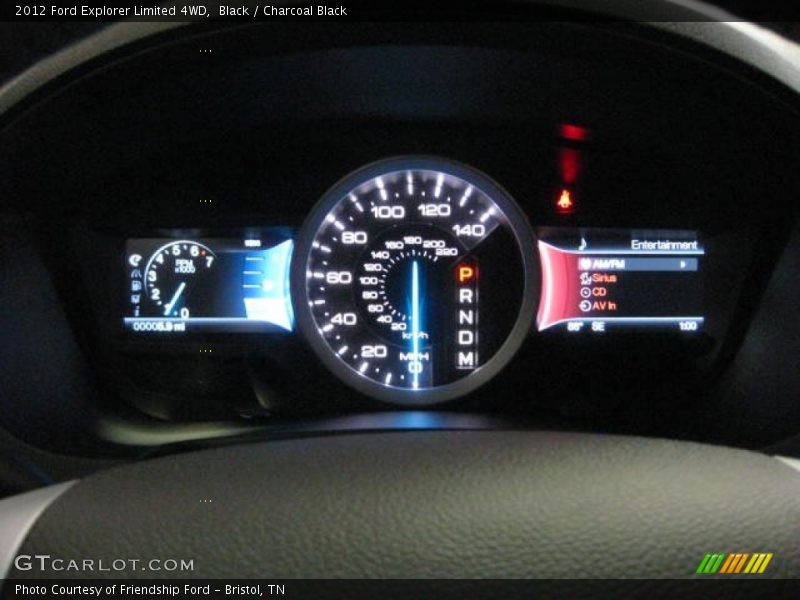  2012 Explorer Limited 4WD Limited 4WD Gauges