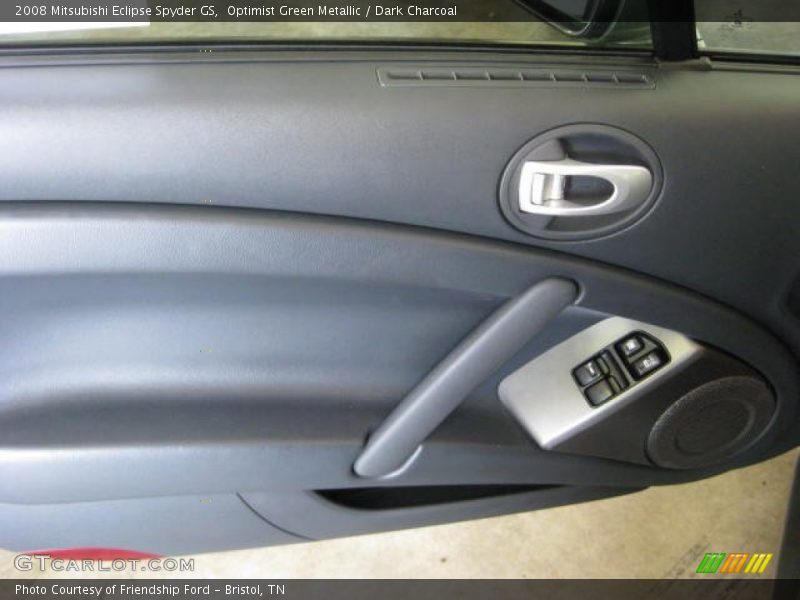 Optimist Green Metallic / Dark Charcoal 2008 Mitsubishi Eclipse Spyder GS
