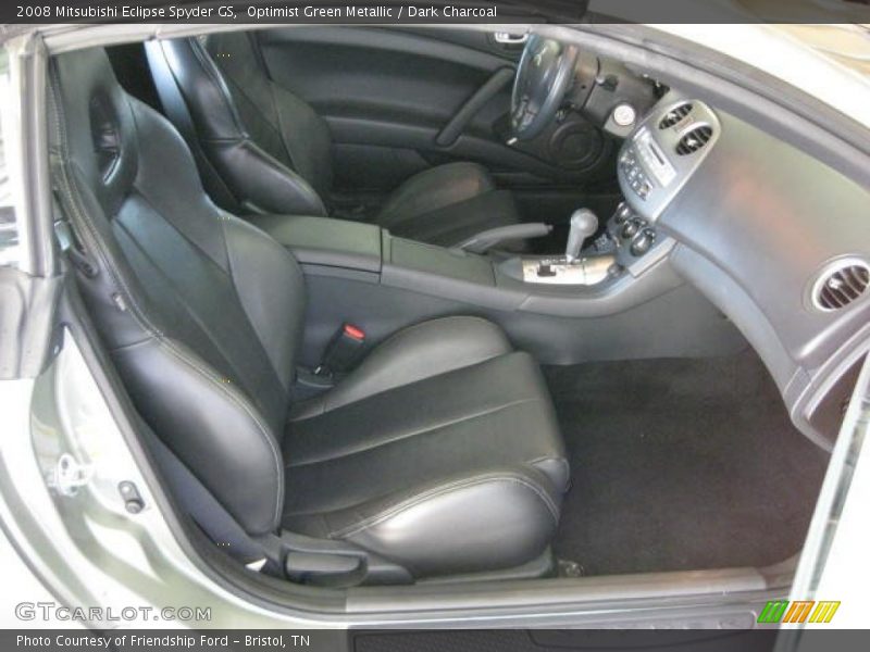Optimist Green Metallic / Dark Charcoal 2008 Mitsubishi Eclipse Spyder GS