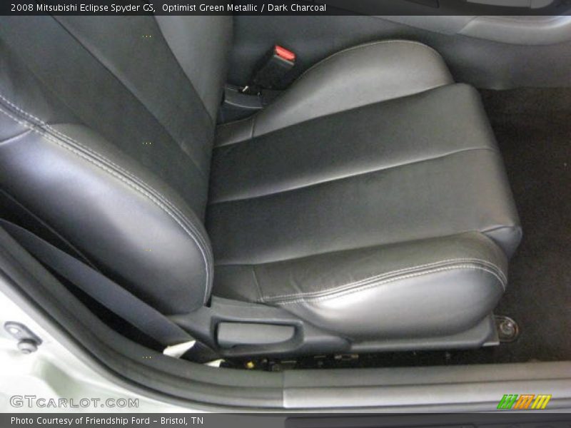 Optimist Green Metallic / Dark Charcoal 2008 Mitsubishi Eclipse Spyder GS