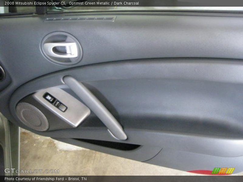 Optimist Green Metallic / Dark Charcoal 2008 Mitsubishi Eclipse Spyder GS