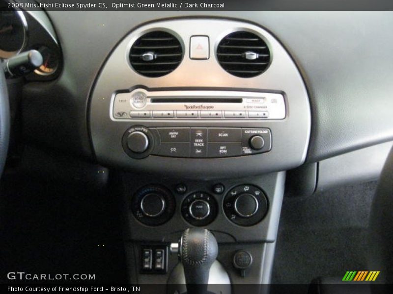 Optimist Green Metallic / Dark Charcoal 2008 Mitsubishi Eclipse Spyder GS