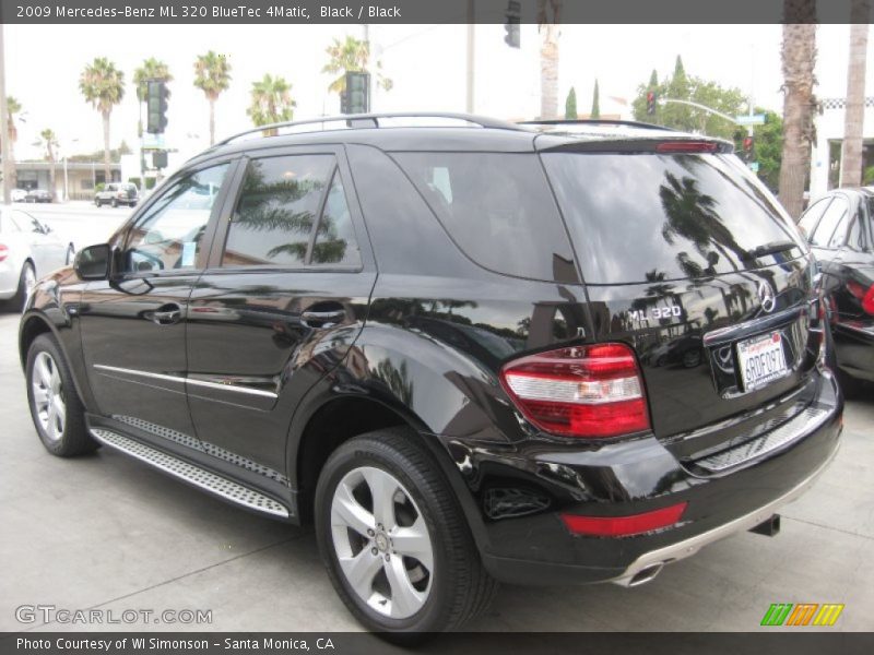 Black / Black 2009 Mercedes-Benz ML 320 BlueTec 4Matic