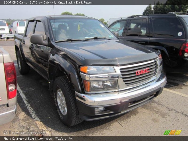 Onyx Black / Dark Pewter 2006 GMC Canyon SLT Crew Cab 4x4