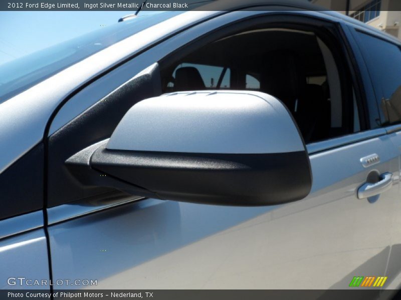 Ingot Silver Metallic / Charcoal Black 2012 Ford Edge Limited