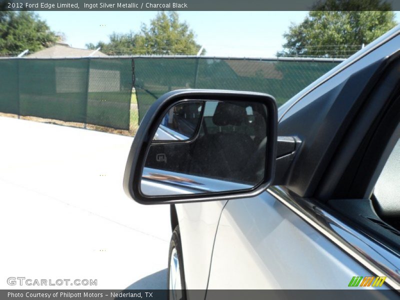 Ingot Silver Metallic / Charcoal Black 2012 Ford Edge Limited
