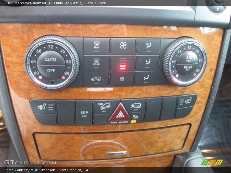 Black / Black 2009 Mercedes-Benz ML 320 BlueTec 4Matic