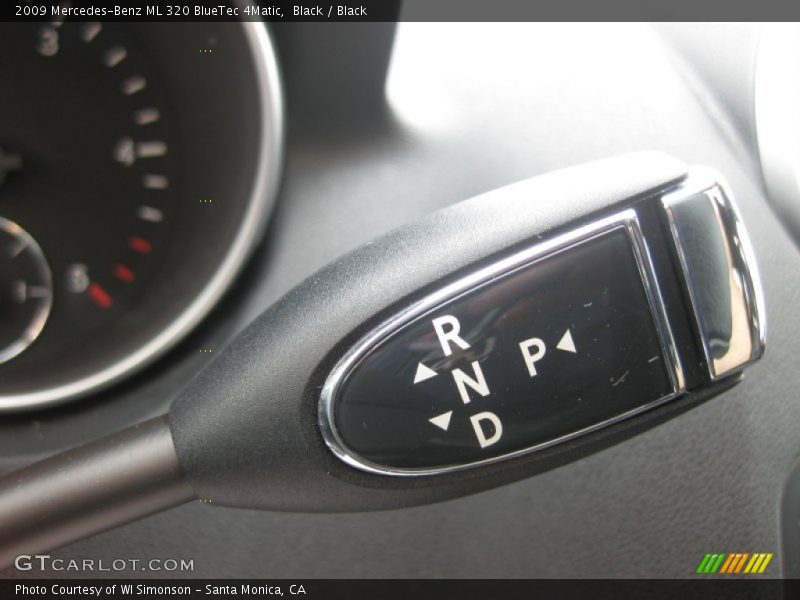 Black / Black 2009 Mercedes-Benz ML 320 BlueTec 4Matic