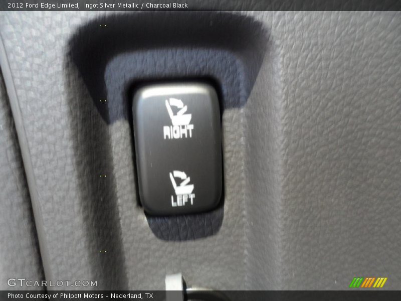 Ingot Silver Metallic / Charcoal Black 2012 Ford Edge Limited