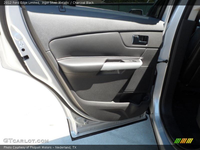 Ingot Silver Metallic / Charcoal Black 2012 Ford Edge Limited
