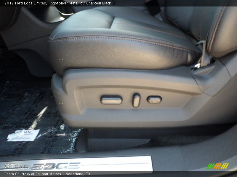 Ingot Silver Metallic / Charcoal Black 2012 Ford Edge Limited