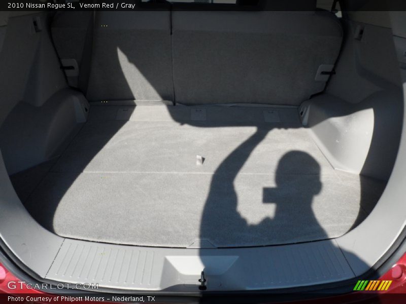 Venom Red / Gray 2010 Nissan Rogue SL