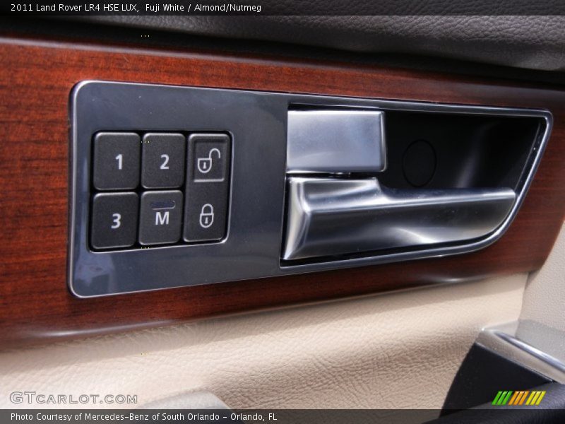 Controls of 2011 LR4 HSE LUX