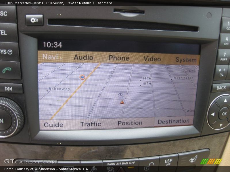 Pewter Metallic / Cashmere 2009 Mercedes-Benz E 350 Sedan