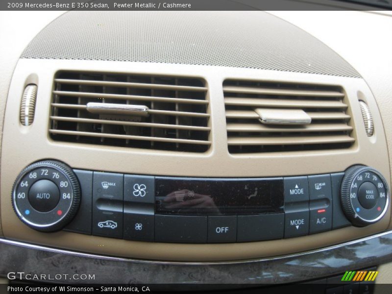 Pewter Metallic / Cashmere 2009 Mercedes-Benz E 350 Sedan
