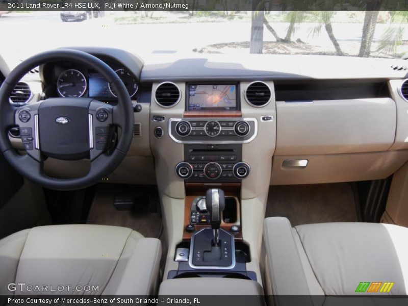 Dashboard of 2011 LR4 HSE LUX