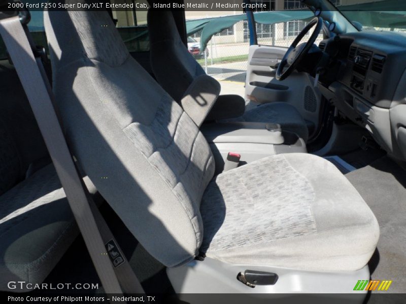 2000 F250 Super Duty XLT Extended Cab Medium Graphite Interior