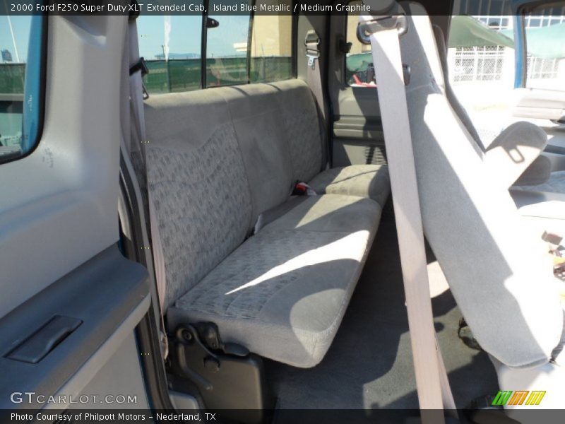  2000 F250 Super Duty XLT Extended Cab Medium Graphite Interior