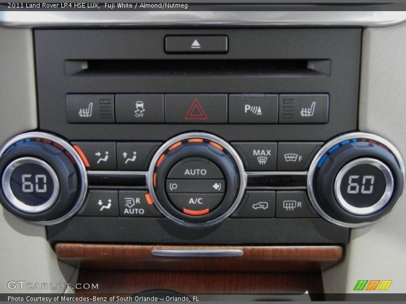 Controls of 2011 LR4 HSE LUX