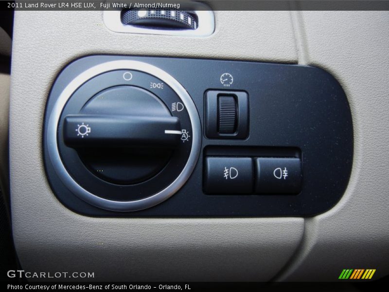 Controls of 2011 LR4 HSE LUX