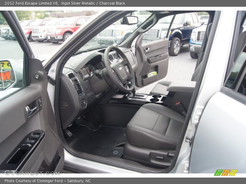  2012 Escape Limited V6 Charcoal Black Interior